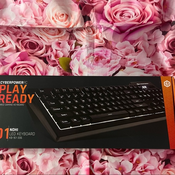 CYBERPOWERPC Computers, Laptops & Parts Wired Gaming Keyboard